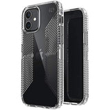 Speck Products Presidio Perfect-Clear Grip iPhone 12, iPhone 12 Pro Case, Clear/Clear