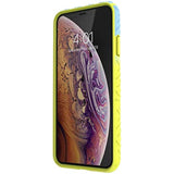 Speck Products CandyShell Fit iPhone Xs Max Case, Periwinkle Ombre Antifreeze Yellow/Antifreeze Yellow