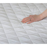 Quilted Mattress Pad - The Quilted Fabric is Comfortable and Thick Enough to Get a Restful Night Sleep. The Plush Mattress Topper Will Also Help Protect Your Mattress from Stains. (King)