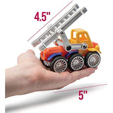 Play Brainy Magnetic Toy Cars Set for Boys and Girls - Brilliant Educational Toys for Toddlers and Preschoolers - Montessori Toy is Load of Fun & Helps with Developmental Skills (90 Piece)