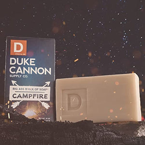 Duke Cannon Great American Frontier Men's Big Brick of Soap - Campfire, 10oz