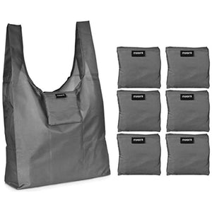 Ripstop Reusable Grocery Shopping Bag - Replace Paper and Plastic Bags with