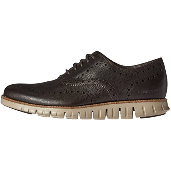 Cole Haan Men's Zerogrand Wing Oxford, Java Closed/Cobblestone, 13 M US