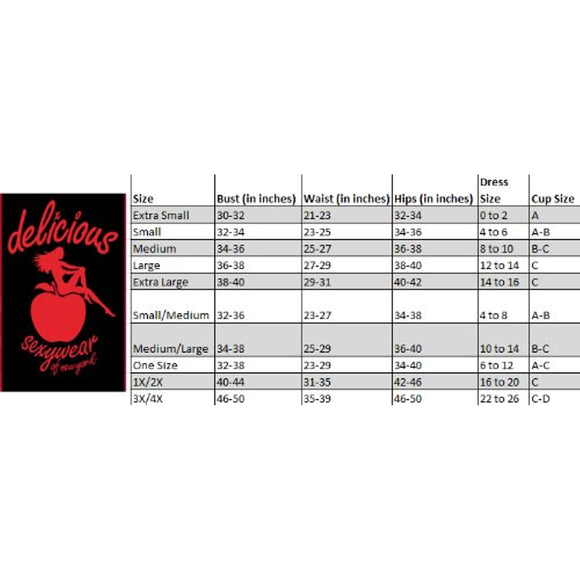 Delicious Totally 80's Costume, Pink/Black, Small