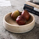 Elegant Wooden Salad Bowl for Mixing and Serving, Acacia Wood Serving Bowl for Fruits or Salads – 10-inch Round