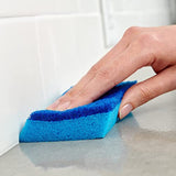 Brillo Estracell Sponges, Premium Long Lasting, Kitchen & Bathroom with Wedge Edge Variety Pack (Variety, 3 Count (Pack of 1))