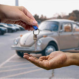 Lucky Line 3-Way Pull Apart Keychain,1 Pack, Red, Blue and Silver (71701)