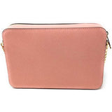 Michael Kors Jet Set Item Large East West Saffiano Leather Cross-body (Pale Pink)