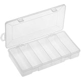 South Bend Utility Box W/6 Compartments, Clear, 8.9-Inch x 4.6-Inch x 1.3-Inch