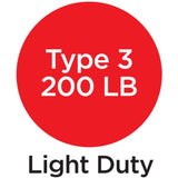 COSCO 11137PBL1E 2 Household Folding Step Stool, ANSI Type 3, 200 lb Weight Capacity, Platinum