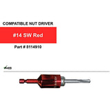 Everflow Sammys 8031925-25 DST 2.0 1/2 Inch Screw Vertical Threaded Rod Anchor Designed for Steel Structure, Steel with Electro-Zinc, Corrosion Resistance, 1/4-14 x 2 Inch Screw Length (pack of 25)