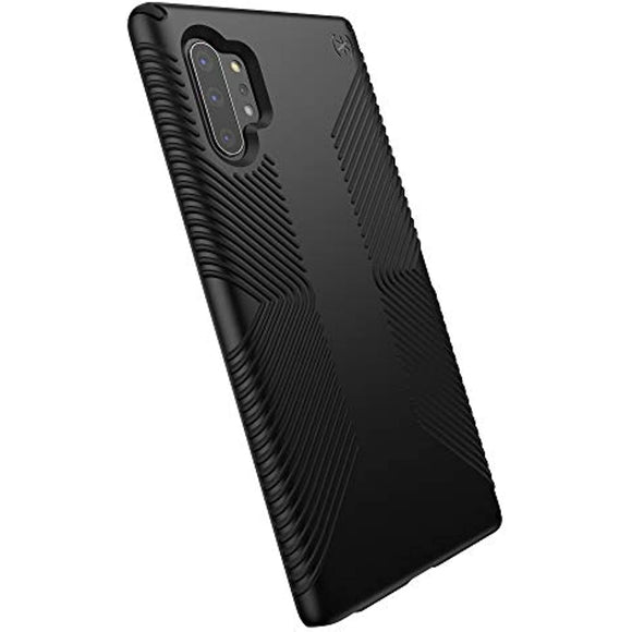 Speck Presidio Grip Samsung Galaxy Note 10+ Case, Black/Black
