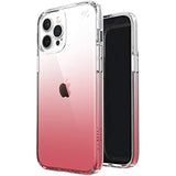 Speck Products Presidio Perfect-Clear Ombre iPhone 12 Pro Max Case, Clear/Vintage Rose