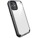 Speck Products Presidio2 Armor Cloud iPhone 12 Mini Case, Clear/Black/White