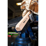 Forney 70505 Wire Scratch Brush, Carbon Steel with Wood Shoe Handle, 10-1/4-Inch-by-.014-Inch