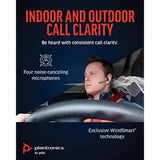 Plantronics by Poly Voyager 5200 Wireless Headset - Single-Ear Bluetooth Headset w/Noise-Canceling Mic - Ergonomic Design - Voice Controls - Lightweight - Connect to Mobile/Tablet via Bluetooth
