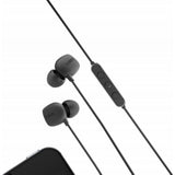 JAYS T00079 Four High Fidelity Earphones with 3-Button Remote for iPhone 4 - Retail Packaging - Black