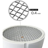 2 Inch Vent Screen Termination Cap, PVC Mesh Cap, High Efficiency Furnace PVC Vent Pipe Screen Cover for Outdoor, Round Screen Vent, Stainless 2"