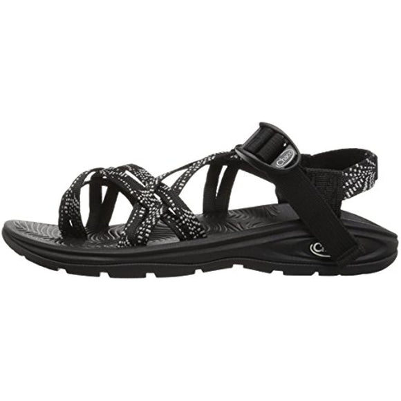 Chaco Women's Zvolv X2 Sandal, dash black, 7