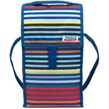 PackIt Freezable Double Bottle Wine Bag, Cali Stripes