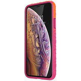 Speck Products iPhone XS/iPhone X Case, CandyShell Fit, Pumpkin Orange Ombre Berry Pink