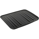 Rubbermaid Drain Board, Large, Black L3-1182-M6-BLA