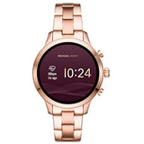 Michael Kors Women's Access Runway Stainless Steel Plated Touchscreen Watch Strap, RoseGoldTone, 17 (Model: MKT5046)