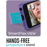 Speck Products SmartFlex View Case for iPhone 5 & 5S - Graphite Grey/Light Graphite Grey/Cobalt Blue