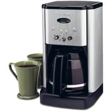 Cuisinart DCC-1200 Brew Central 12 Cup Programmable Coffeemaker, Black/Silver