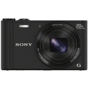 Sony DSC-WX300/B 18.2 MP Digital Camera with 20x Optical Image Stabilized Zoom and 3-Inch LCD (Black)