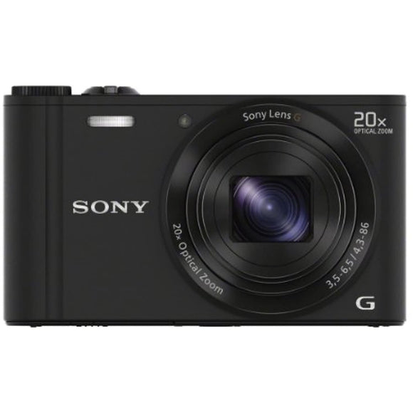 Sony DSC-WX300/B 18.2 MP Digital Camera with 20x Optical Image Stabilized Zoom and 3-Inch LCD (Black)