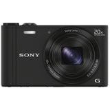 Sony DSC-WX300/B 18.2 MP Digital Camera with 20x Optical Image Stabilized Zoom and 3-Inch LCD (Black)