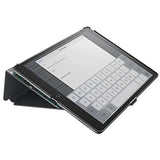 Speck Products Stylefolio Print iPad 9.7-Inch Case and Stand, (2017/2018), 9.7-Inch iPad Pro, iPad Air 2/Air, Geostripe Citron Green/Slate