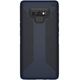 Speck Products Compatible Phone Case for Samsung Galaxy Note 9, Presidio Grip Case, Eclipse Blue/Carbon Black