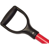 Bully Tools 62520 35 in. Fiberglass D-Grip Handle 14-Gauge Steel Square Point Shovel
