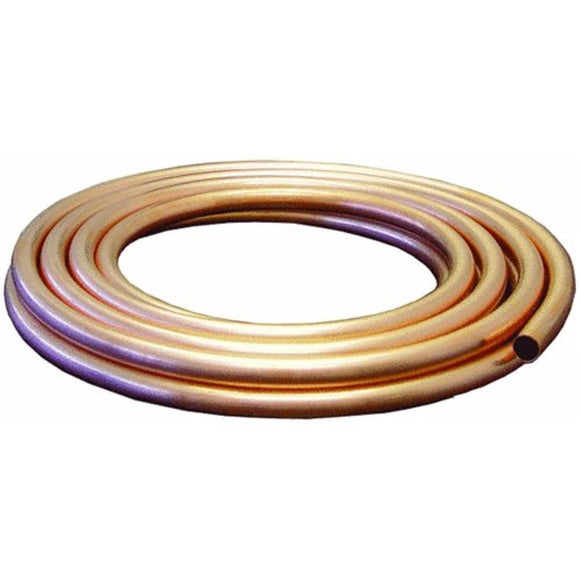 MUELLER INDUSTRIES GIDDS-203333 Copper Tubing Boxed, 5/8 In. Od X 20 Ft. - 203333