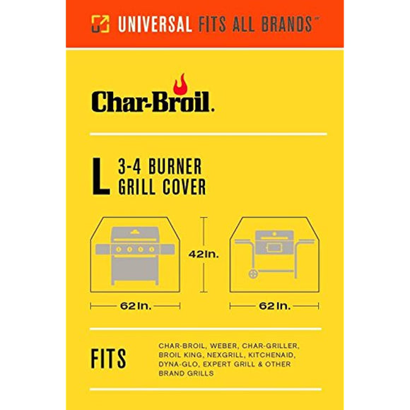 Char Broil Performance Grill Cover, 3-4 Burner: Large