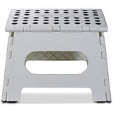 Folding Step Stool - The Lightweight Step Stool is Sturdy Enough to Support