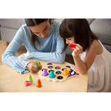 Play Brainy™ Fun, Kid-Friendly and Math Educational- Easy Number Game-Toddler Puzzle- 3D Baby Animal Hedgehog Puzzle- STEM Montessori Learning Toy- Ideal for Baby, Toddler, and Kids.