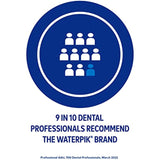 Waterpik Aquarius Water Flosser Professional For Teeth, Gums, Braces, Dental Care, Electric Power With 10 Settings, 7 Tips For Multiple Users And Needs, ADA Accepted, White WP-660