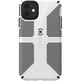 Speck CandyShell Grip iPhone 11 Case, White/Black