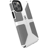 Speck CandyShell Grip iPhone 11 Pro Case, White/Black (128835-1909)