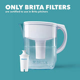 Brita Standard Water Filter, Standard Replacement Filters for Pitchers and Dispensers, BPA Free, 2 Count
