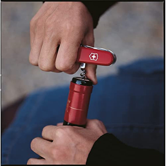 Victorinox Swiss Army Huntsman Pocket Knife, Red