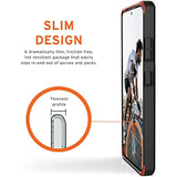 URBAN ARMOR GEAR UAG Designed for Samsung Galaxy S21 Ultra Case Black Sleek Ultra-Thin Shock-Absorbent Civilian Protective Cover, [6.8 inch Screen]