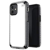 Speck Products Presidio2 Armor Cloud iPhone 12 Mini Case, Clear/Black/White