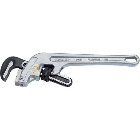 RIDGID 90122 E-918 Aluminum Pipe Wrench, 18-inch Plumbing Wrench, End Pipe
