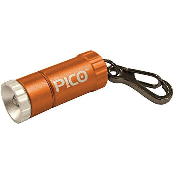 UST BrightForce LED Flashlight, LR41 Batteries (Included), 20 Lumens, Orange