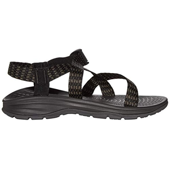 Chaco mens ZVOLV Sport Sandal, LAIR BLACK, 8 M US