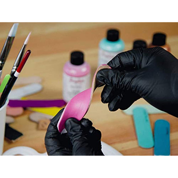 Angelus Acrylic Leather Paint Flat Black 4oz